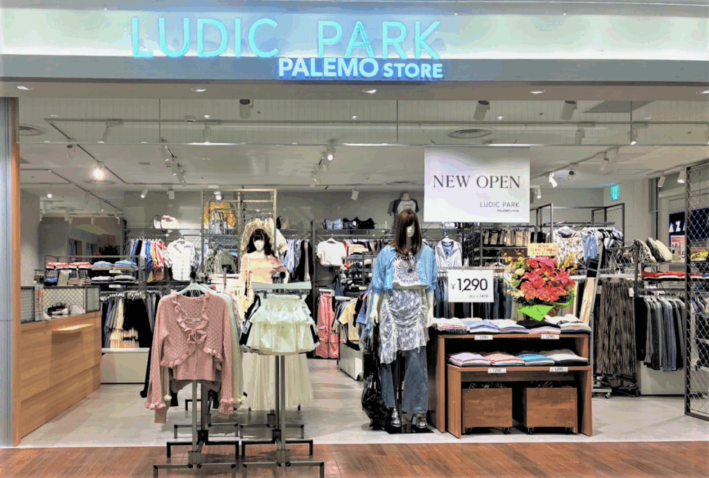 株式会社パレモ「LUDIC PARK」を池袋サンシャインシティalpa専門店街に4月10日(木)リニューアルOPEN！！