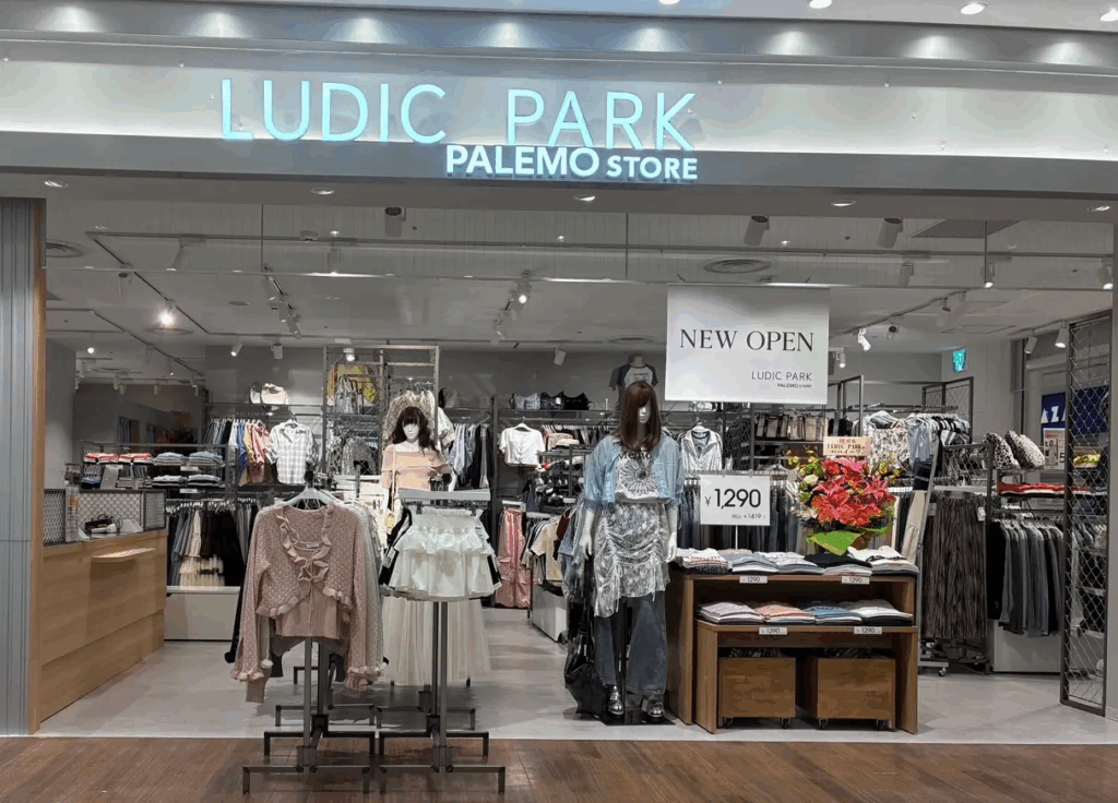 株式会社パレモ「LUDIC PARK」を池袋サンシャインシティalpa専門店街に4月10日(木)リニューアルOPEN！！